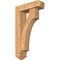 Ekena Millwork Westlake Arts and Crafts Smooth Bracket w/ Offset Brace, Western Red Cedar, 5 1/2"W x 18"D x 30"H BKT0604X18X30WTL03SWR - alternate 1